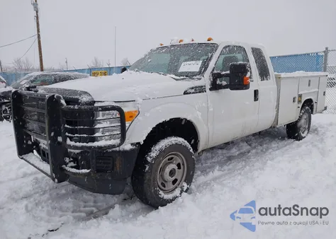 2012 Ford F-350 Chassis Xl z USA, uszkodzony, nr VIN 1FD7X3F67CEC57506